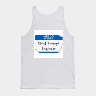 Chief Prompt Engineer Tank Top